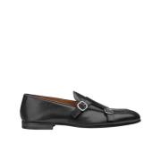 Heren gesp loafer in leer | zwart Doucal's , Black , Heren