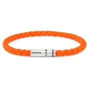 Fluorescerende Oranje Nato Kabelarmband Le Gramme , Orange , Unisex