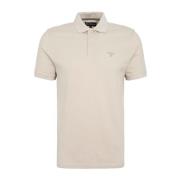 Lichtgewicht sportpoloshirt beige Barbour , Beige , Heren