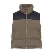 Intrecciato Puffer Gilet Bottega Veneta , Green , Dames