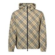 Vintage Check Windjack Burberry , Beige , Heren