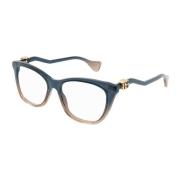 Gg1012O 002 Optical Frame Gucci , Blue , Dames