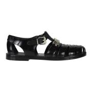 Zomer Jelly Sandalen Moschino , Black , Heren