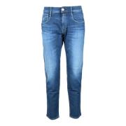 Klassieke Denim Jeans Replay , Blue , Heren