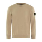 Crew Neck Sweater Stone Island , Brown , Heren