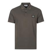 Slim Fit Polo Shirt Stone Island , Green , Heren