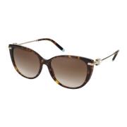 Stijlvolle zonnebril 0Tf4178 Tiffany , Brown , Dames