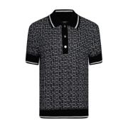 Stijlvolle T-shirts en Polos Balmain , Black , Heren