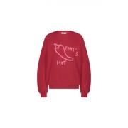 Terry Sweater Fabienne Chapot , Red , Dames