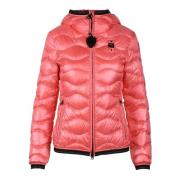 Nylon Gewatteerde Jas Blauer , Pink , Dames