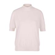 Elegante Gebreide Rollneck Sweater Riani , Pink , Dames