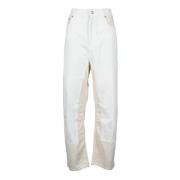 Katoenen Jeans Sportmax , White , Dames