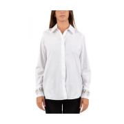 Elegante Blouse voor Vrouwen Max Mara Studio , White , Dames