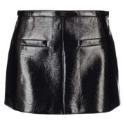 Stijlvolle Rok voor Vrouwen Courrèges , Black , Dames