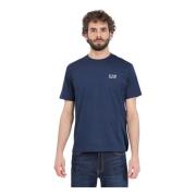 T-Shirts Emporio Armani EA7 , Blue , Heren