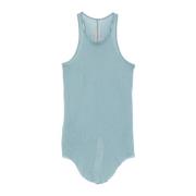 Rib Tank Top Mondwater Rick Owens , Blue , Dames