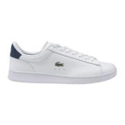 Leren Sneakers Lente/Zomer Collectie Lacoste , White , Heren