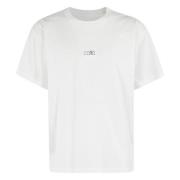 Wit Klassiek T-shirt MM6 Maison Margiela , White , Heren