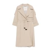 Beige Jassen The Cube Stijl Max Mara , Beige , Dames