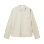 Ray Overshirt Axel Arigato , Beige , Heren