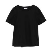 Zuiver Zwart T-shirts en Polos Max Mara , Black , Dames