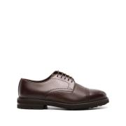 Baracco Leren Oxford Schoenen Henderson , Brown , Heren