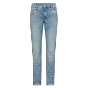 Lichte Perla Jeans MOS Mosh , Blue , Dames