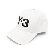 Off-White Polyester Pet met Logo Y-3 , White , Heren