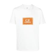 Logo T-Shirt Variant 02 C.p. Company , White , Heren