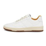 Tumbled leren sneakers Boggi Milano , Beige , Heren