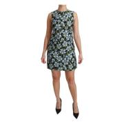 Bloemen Mini Shift Jurk Dolce & Gabbana , Multicolor , Dames