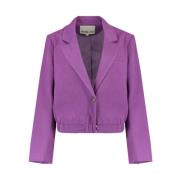 Frederique Blazer Ss25N206 Harper & Yve , Purple , Dames