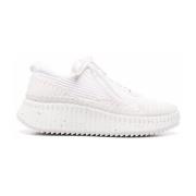 Witte Sneakers met Whipstitch Trim Chloé , White , Dames