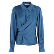 Elegante Valya Longsleeve Top Simkhai , Blue , Dames