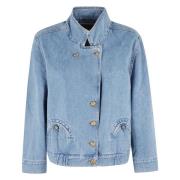 Cleo Bomber Jack Blazé Milano , Blue , Dames