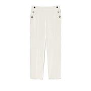 Viscose Zeemansbroek Twinset , White , Dames