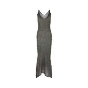 Donkergrijze Ana Jurk Gimaguas , Gray , Dames