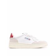 Medalist Low Leren Suède Sneakers Autry , White , Dames