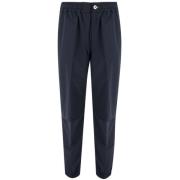 Stretch Polyester Reps Lange Broek Parajumpers , Blue , Heren