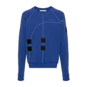 Intersect Seam Detail Sweatshirt A-Cold-Wall , Blue , Heren