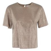 Stijlvol T-shirt voor mannen en vrouwen Giuseppe Di Morabito , Brown ,...