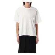 Optic White Cotton Lee T-Shirt Studio Nicholson , White , Dames