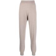 Gebreide Hoge Taille Broek Duif Grijs Fabiana Filippi , Gray , Dames