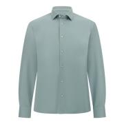 Regular High-Performance Piqué Polo Shirt Boggi Milano , Green , Heren