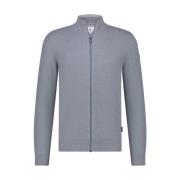 Eenvoudige Cardigan Vest - Mou State of Art , Gray , Heren