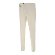 Melkwitte Chino Broek Paolo Pecora , White , Heren