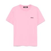 Jersey T-shirt in roze Barrow , Pink , Heren