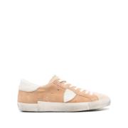 Lage Sneakers in Cognac/Beige Philippe Model , Pink , Heren