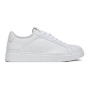 Witte leren sneakers gemaakt in Italië Crime London , White , Heren