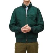 G9 Stoffen Jas Baracuta , Green , Heren